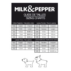 Collier Réglable Milk & Pepper - Neptune Marine