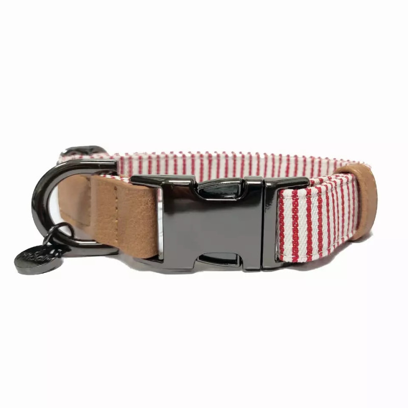 Collier Réglable Milk & Pepper Neptune Rouge Collier Réglable Milk & Pepper Neptune Rouge