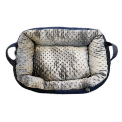 Canapé Denim Dots Bleu Foncé 2