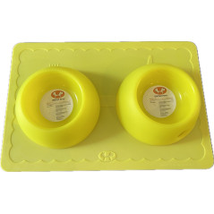 Gamelle United pets - Pappy Yellow set