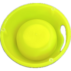 Gamelle Pappy United pets Jaune Fluo 350ml - vue dos