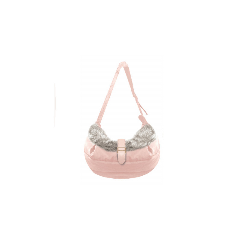 Sac ventral Milk&Pepper en polyester matelassé rose poudré Sac ventral Milk&Pepper en polyester matelassé rose poudré