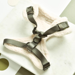 Harnais Ajustable Cocopup Matelassé Kaki