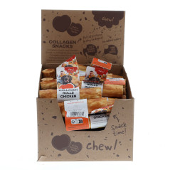 Snacks Rolls Naturels au Poulet & collagène