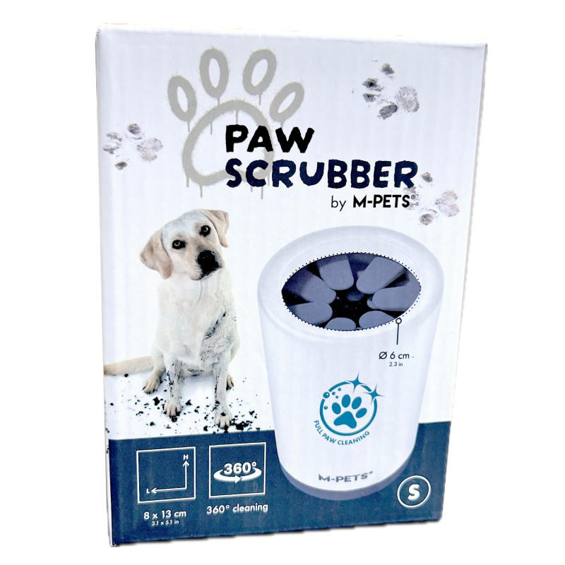 M-Pets Paw Scrubber gobelet nettoyant pour pattes de chien, nettoyage 360 degrés