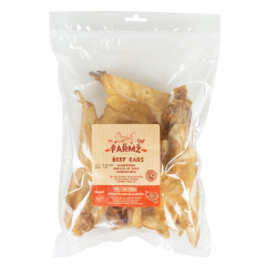 sachet d'oreilles de boeuf pour chien friandise naturelle