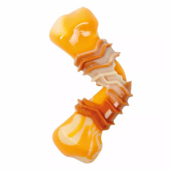 Détail de l’os à mâcher M-Pets Carnivore Boomerang Bone, jouet résistant pour chiens mastiqueurs