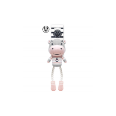 Jouet Milk&Pepper Enora hippo gris pour chien