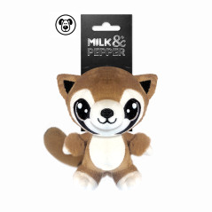 jouet pour chien Milk&Pepper Hadi panda roux présentation produit