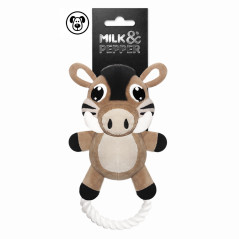 Jouet chien Milk&Pepper Mongo phacochère hochet présentation produit