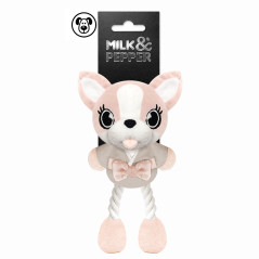 Jouet chien Milk&Pepper Nori Shiba présentation produit complet
