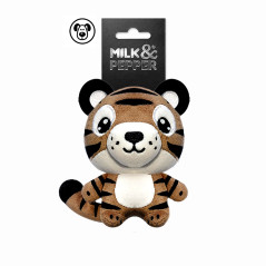 Jouet chien Milk&Pepper Rafi tigre présentation produit complet