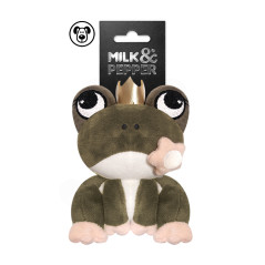 Jouet chien Milk&Pepper Vicky grenouille présentation produit complet