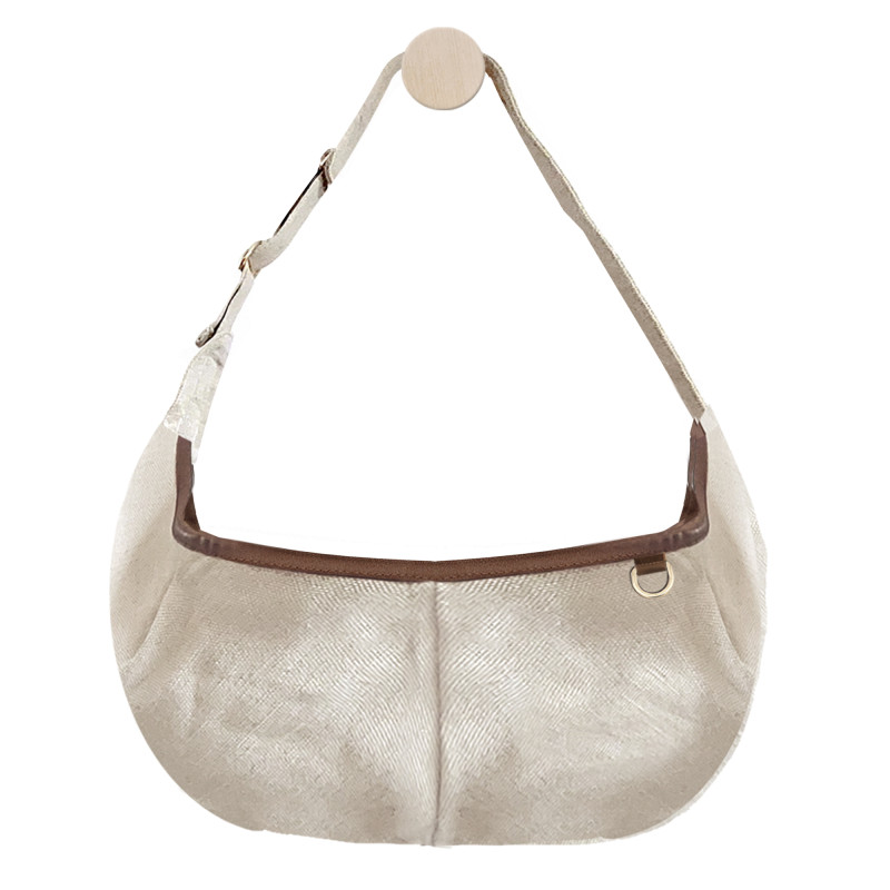Sac bandoulière Milk&Pepper Komodo lin chocolat pour chien Sac bandoulière Milk&Pepper Komodo lin chocolat pour chien