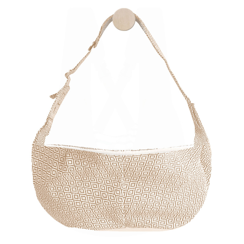 Sac bandoulière Milk&Pepper Mahdi ethnique beige écru pour chien Sac bandoulière Milk&Pepper Mahdi ethnique beige écru pour chien