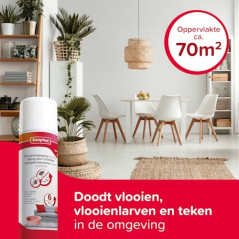 Beaphar Omgevingsspray en spray pour l’environnement de l’animal contre puces, larves et tiques