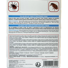 Collier Répulsif pour Chien à l'extrait de Margosa et Geraniol