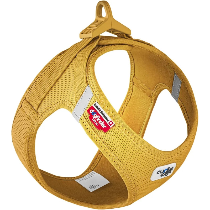 Harnais curli Step-In Vest Air-Mesh Mango pour petit et moyen chien