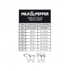 Milk & Pepper Amara Doudoune Harnais Intégré Léopard / Fourrure Noire – vue complémentaire