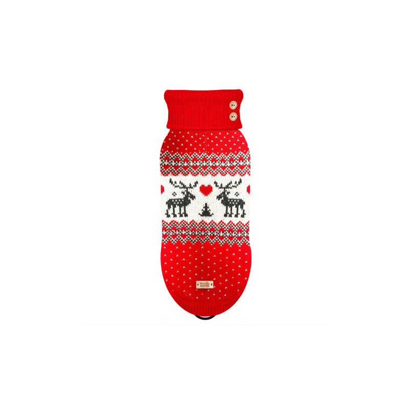 Milk & Pepper Fergus Pull Rouge – vue principale