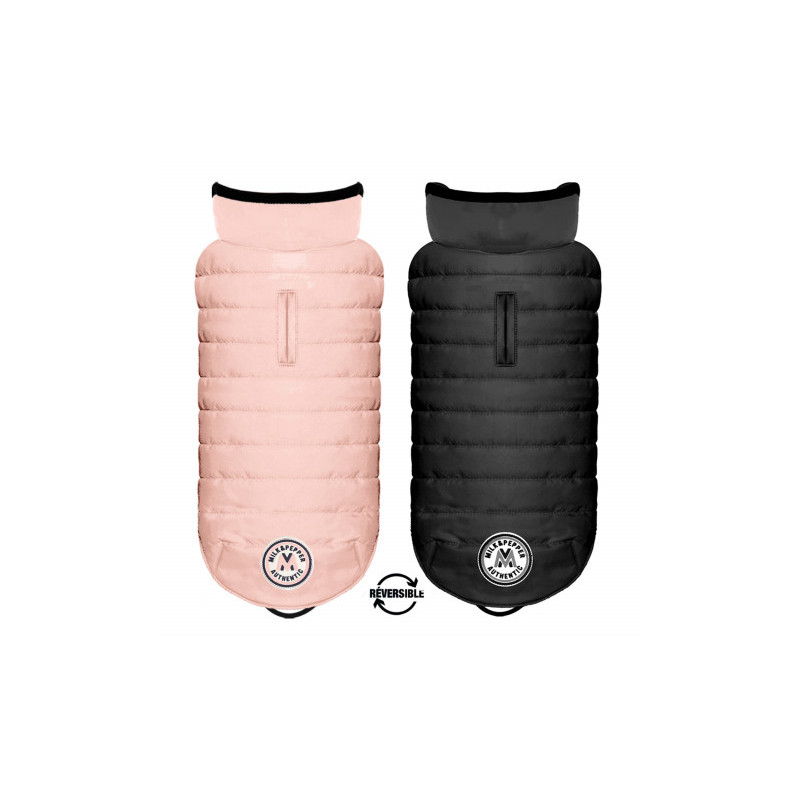 Milk & Pepper Arctik Doudoune Réversible Rose / Noir – vue principale